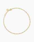 Enzo Anklet || option::18K Gold Plated