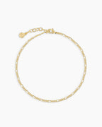 Enzo Anklet || option::18K Gold Plated