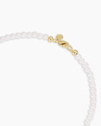 Scallop Pearl Necklace || option::18K Gold Plated