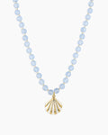 Porto Scallop Necklace || option::18K Gold Plated