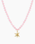 Porto Sun Star Necklace || option::18K Gold Plated
