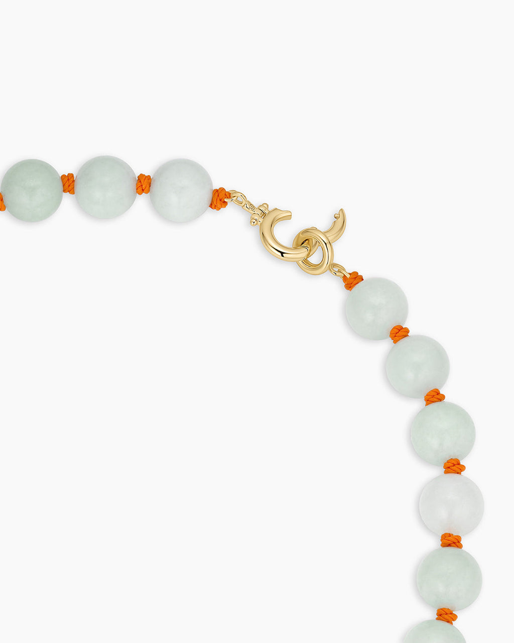Porto Necklace || option::18K Gold Plated, Seafoam