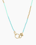 Scallop Padlock Bay Necklace || option::18K Gold Plated