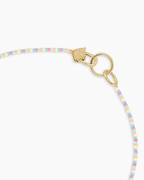 Scallop Padlock Beach Necklace || option::18K Gold Plated