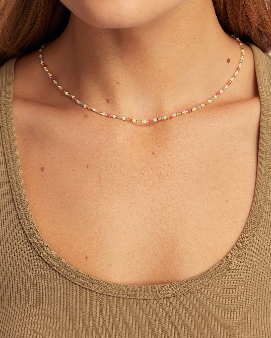 Reef Beach Necklace || option::18K Gold Plated