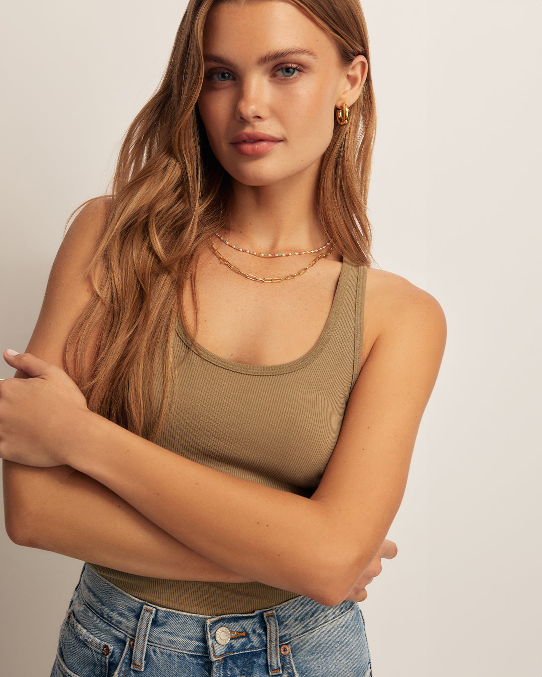 Reef Beach Necklace || option::18K Gold Plated