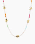 Reef Beach Mini Charm Necklace || option::18K Gold Plated
