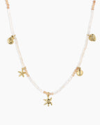 Reef Sand Necklace || option::18K Gold Plated