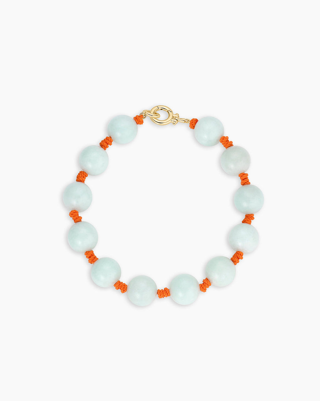 Porto Bracelet || option::18K Gold Plated, Seafoam
