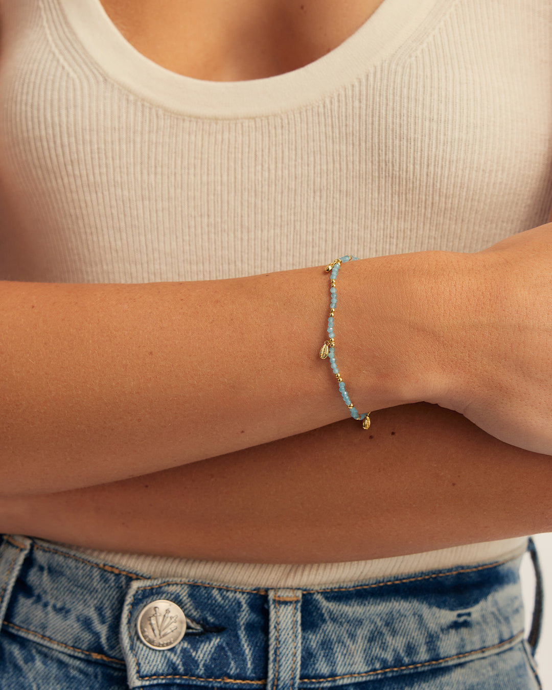 Reef Bay Bracelet || option::18K Gold Plated