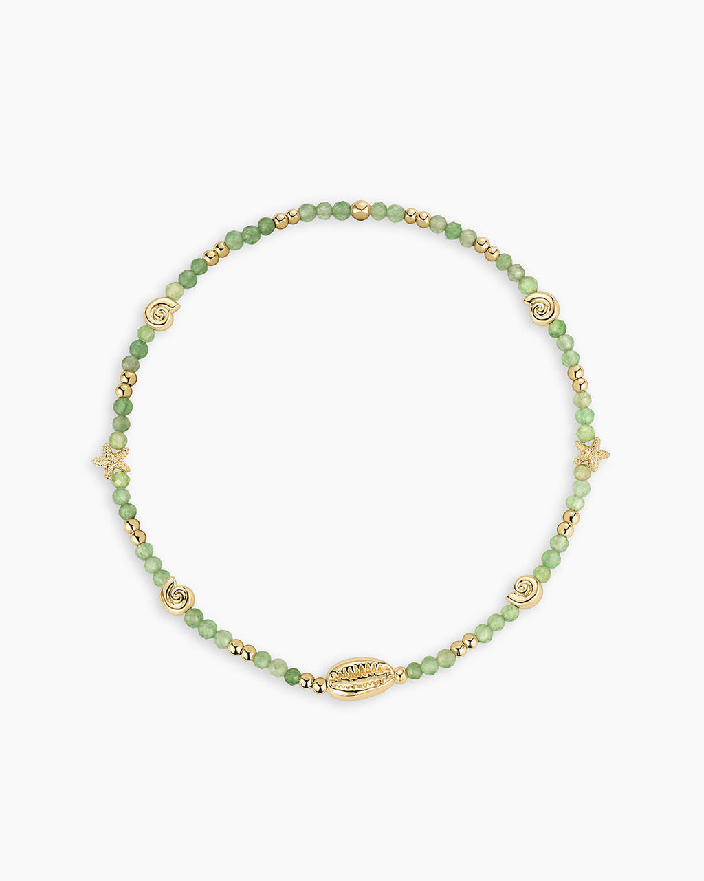 Reef Seafoam Bracelet || option::18K Gold Plated