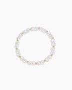 Reese Pearl Bracelet || option::18K Gold Plated