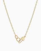 Ryder Padlock Necklace || option::18K Gold Plated