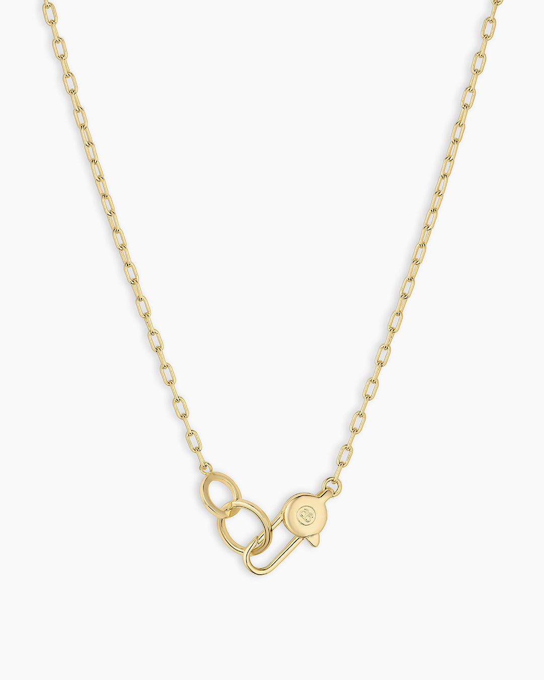 Ryder Padlock Necklace || option::18K Gold Plated