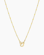 Capri Necklace || option::18K Gold Plated, Yellow