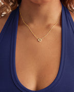 Capri Necklace || option::18K Gold Plated, Yellow