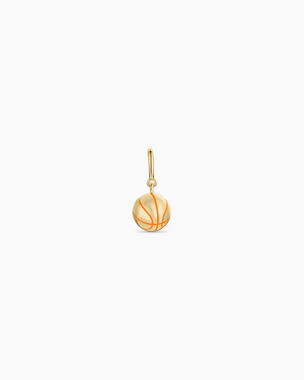 Scout Charm || option::18K Gold Plated, Basketball