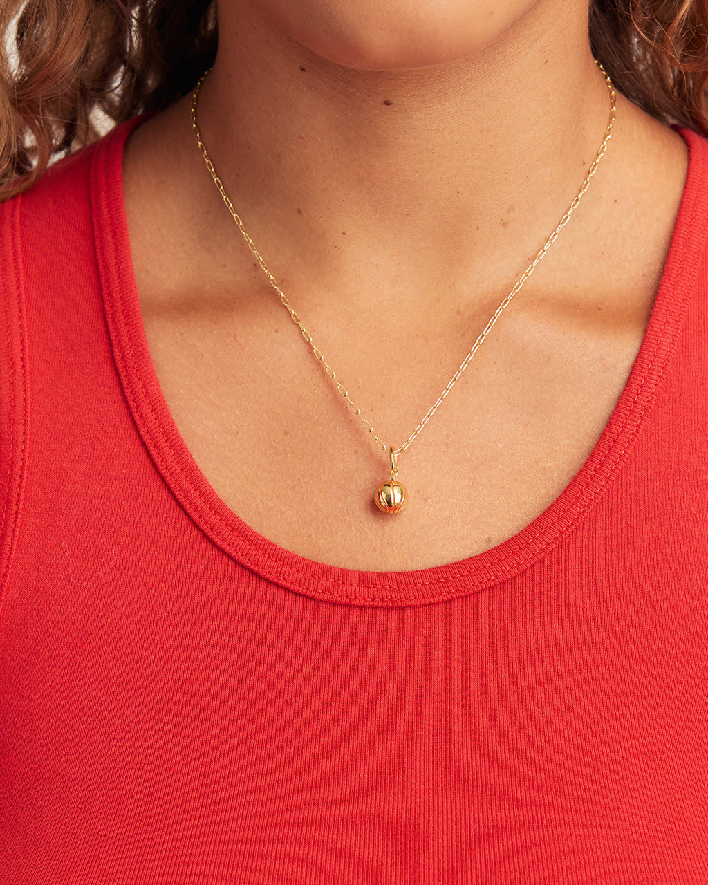 Scout Charm || option::18K Gold Plated, Basketball