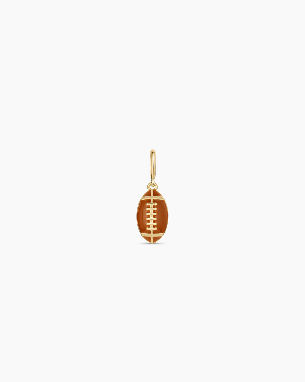 Scout Charm || option::18K Gold Plated, Football