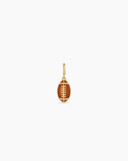 Scout Charm || option::18K Gold Plated, Football