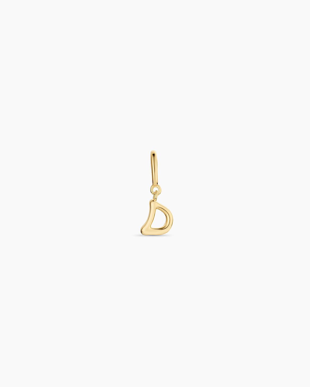 Ryder Alphabet Charm || option::18K Gold Plated, D