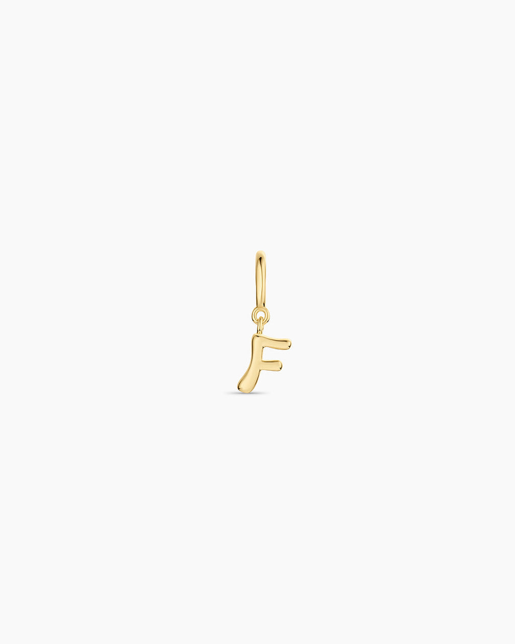 Ryder Alphabet Charm || option::18K Gold Plated, F