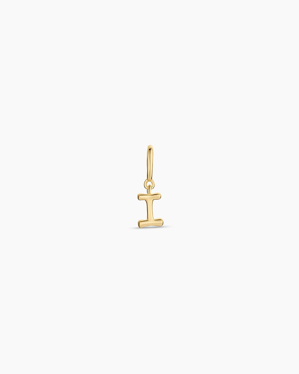 Ryder Alphabet Charm || option::18K Gold Plated, I