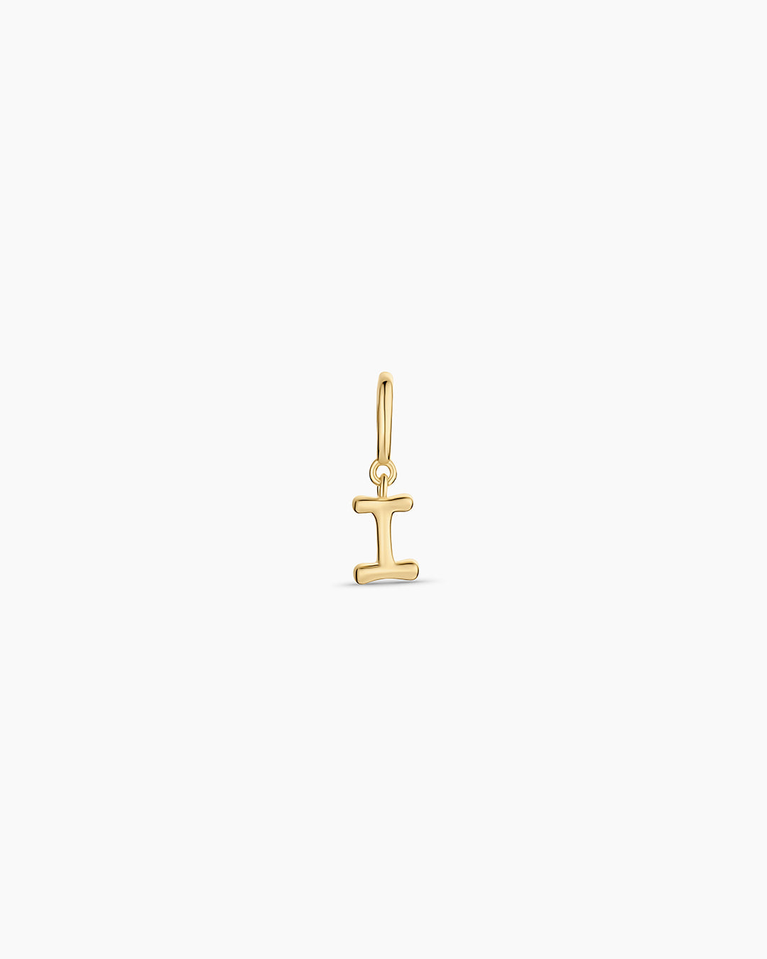 Ryder Alphabet Charm || option::18K Gold Plated, I