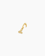 Ryder Alphabet Charm || option::18K Gold Plated, L