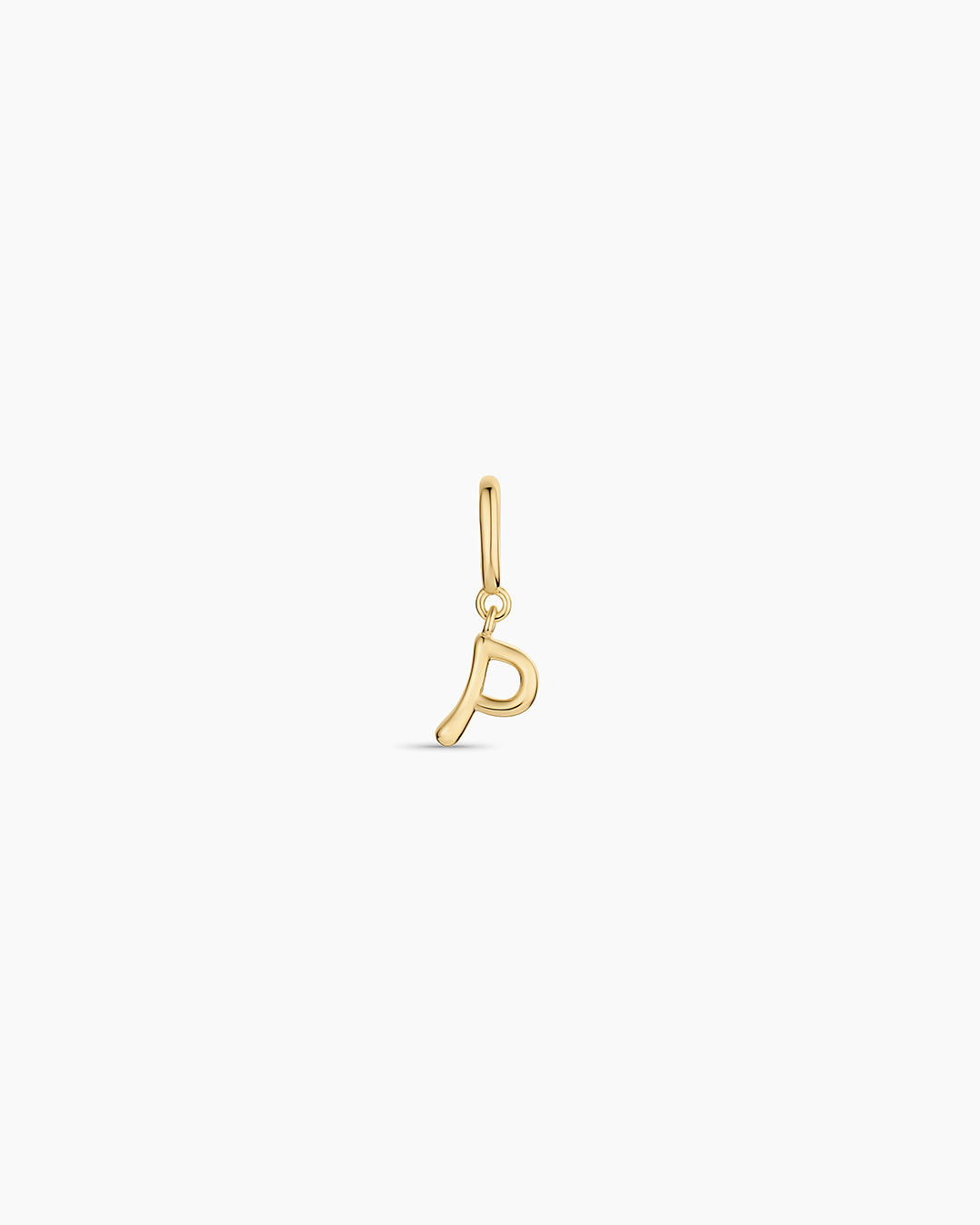 Ryder Alphabet Charm || option::18K Gold Plated, P