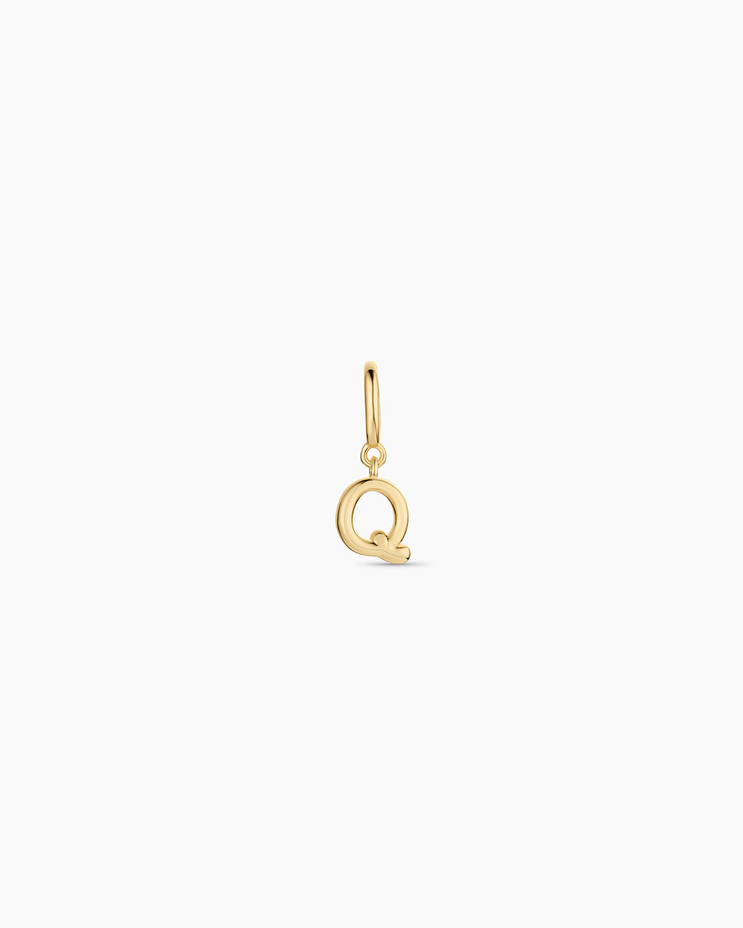 Ryder Alphabet Charm || option::18K Gold Plated, Q