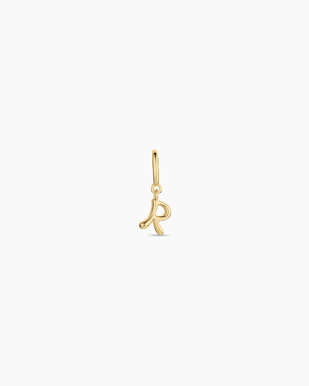 Ryder Alphabet Charm || option::18K Gold Plated, R