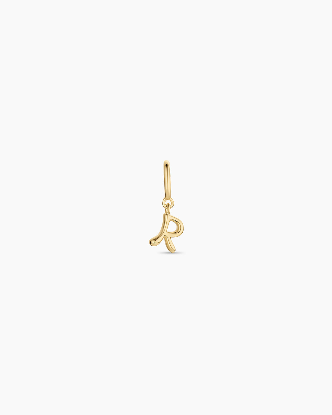 Ryder Alphabet Charm || option::18K Gold Plated, R