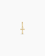Ryder Alphabet Charm || option::18K Gold Plated, T