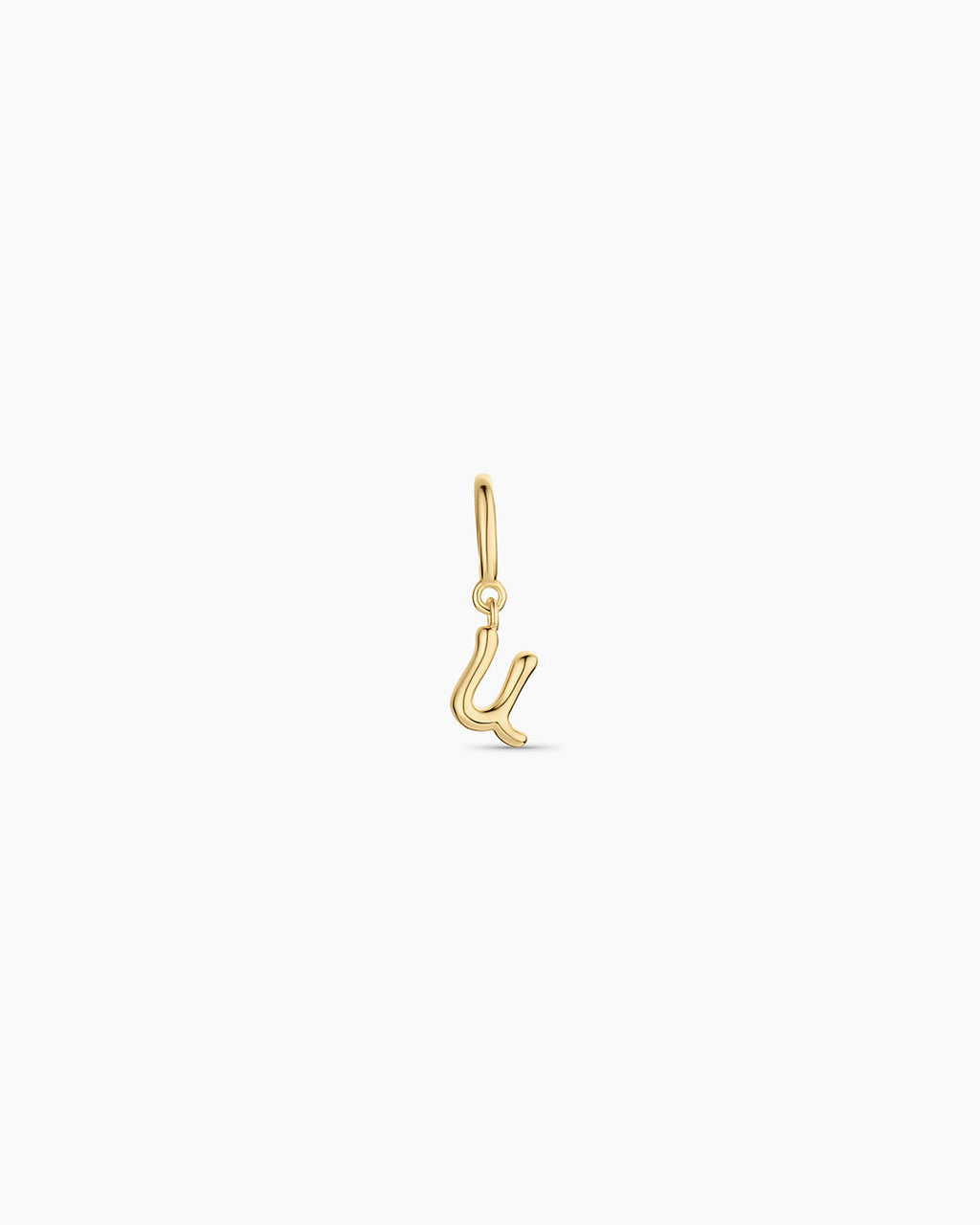 Ryder Alphabet Charm || option::18K Gold Plated, U
