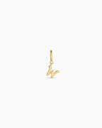 Ryder Alphabet Charm || option::18K Gold Plated, W