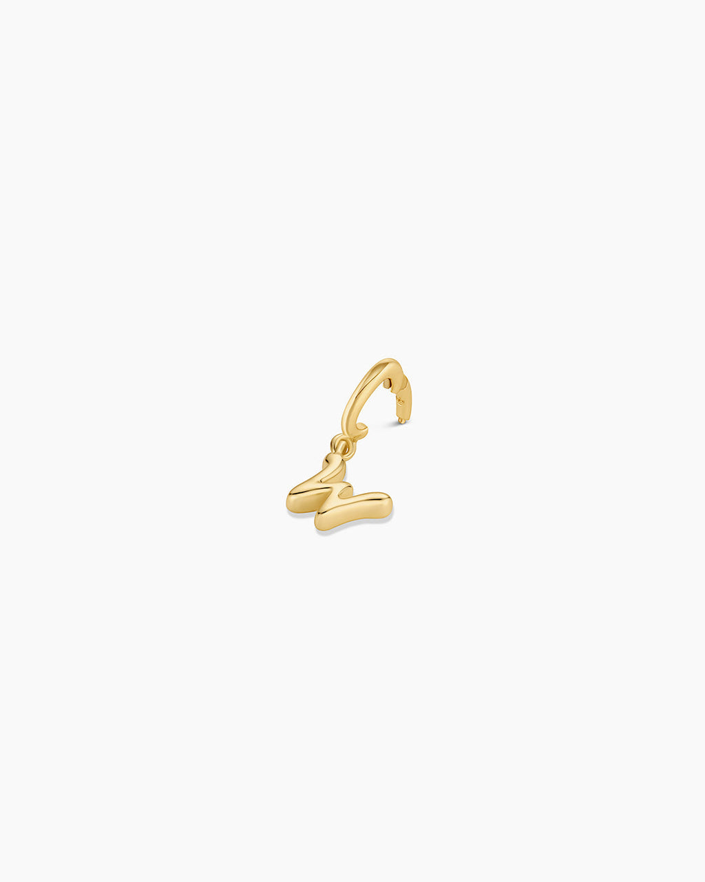Ryder Alphabet Charm || option::18K Gold Plated, W