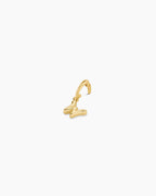 Ryder Alphabet Charm || option::18K Gold Plated, W