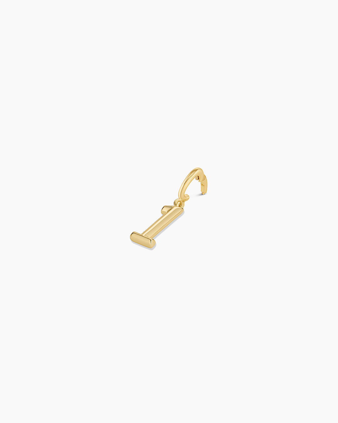 Scout Number Charm || option::18K Gold Plated, 1