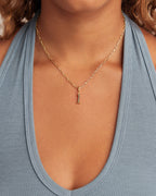 Scout Number Charm || option::18K Gold Plated, 1