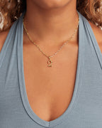 Scout Number Charm || option::18K Gold Plated, 2