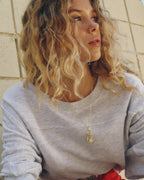 Scout Number Charm || option::18K Gold Plated, 3