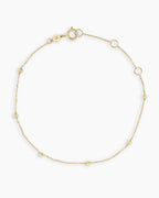 Citrine Newport Bracelet || option::14K Solid Gold, Citrine - November