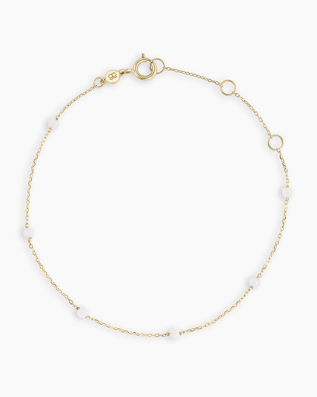 Opal Newport Bracelet || option::14K Solid Gold, Opal - October