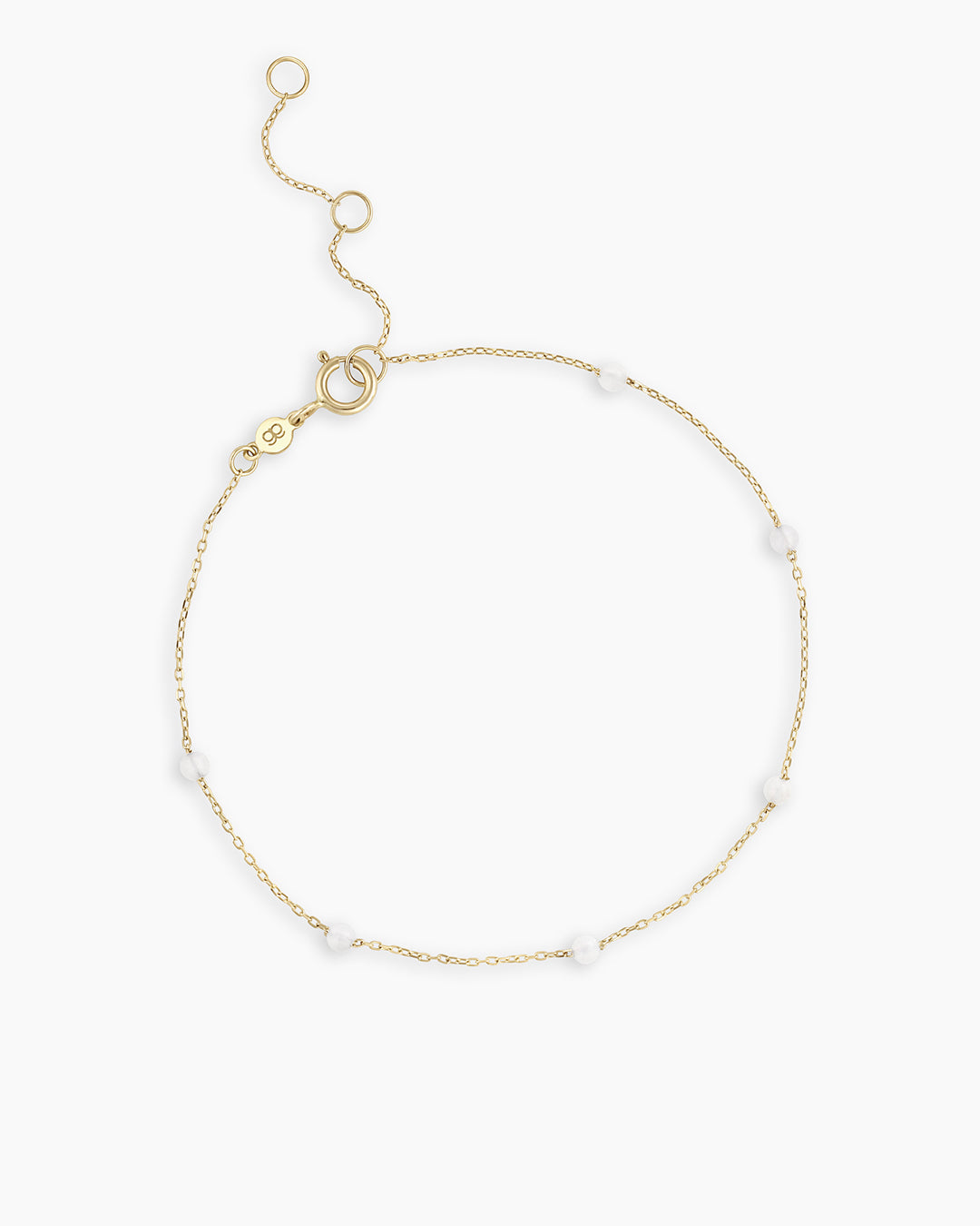 Opal Newport Bracelet || option::14K Solid Gold, Opal - October
