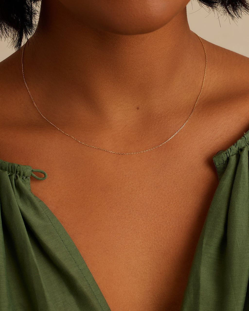 14K Gold Basic Chain || option::14K Solid Gold