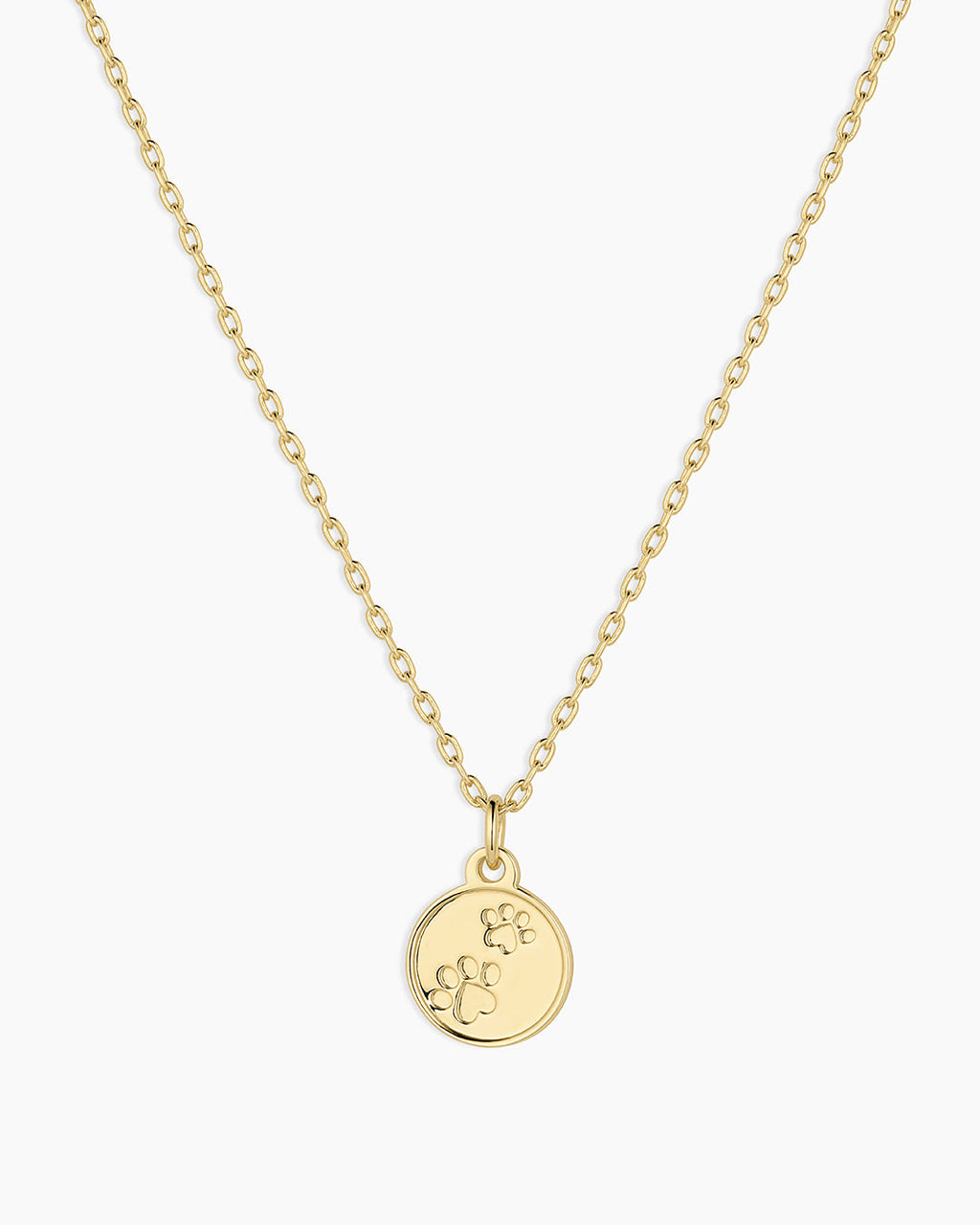 Double Paw Necklace || option::18K Gold Plated