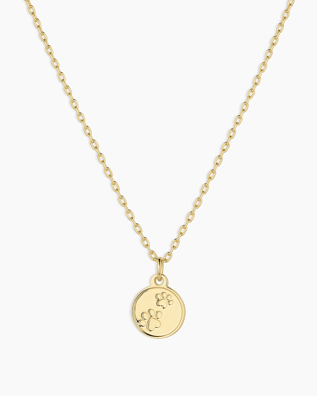 Double Paw Necklace || option::18K Gold Plated