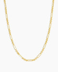Reed mini necklace delicate || option::18K Gold Plated