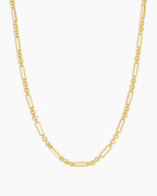 Reed mini necklace delicate || option::18K Gold Plated